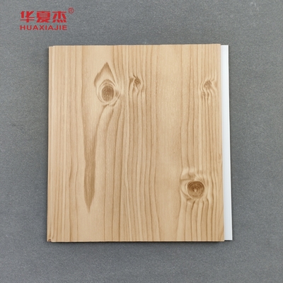 Venta directa de granos de madera Pvc para decoración de paredes Panel de pared de material de PVC Pared de techo de plástico