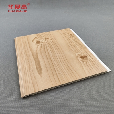 Venta directa de granos de madera Pvc para decoración de paredes Panel de pared de material de PVC Pared de techo de plástico