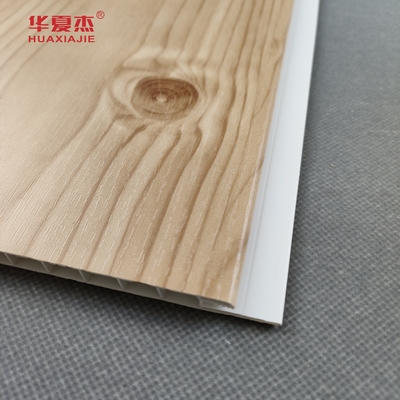 Venta directa de granos de madera Pvc para decoración de paredes Panel de pared de material de PVC Pared de techo de plástico