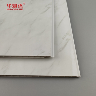 Panel de pared de PVC de mármol impermeable panel de techo de PVC decorativo material de impresión de construcción