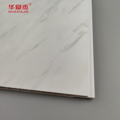 Panel de pared de PVC de mármol impermeable panel de techo de PVC decorativo material de impresión de construcción