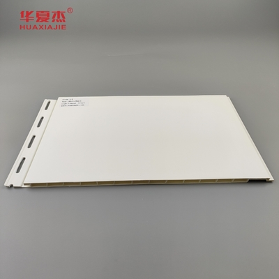 Panel de pared de PVC de alta calidad de 12' duradero 96% decoración de fábrica blanca