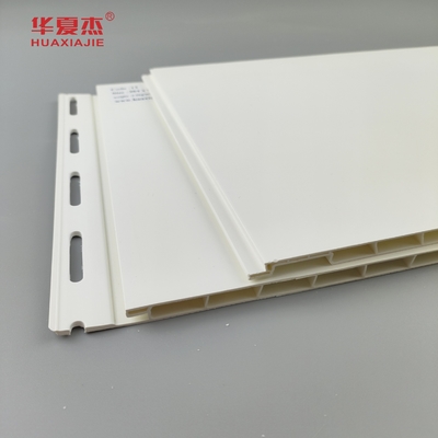 Panel de pared de PVC de alta calidad de 12' duradero 96% decoración de fábrica blanca