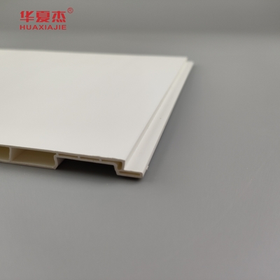 Panel de pared de PVC de alta calidad de 12' duradero 96% decoración de fábrica blanca