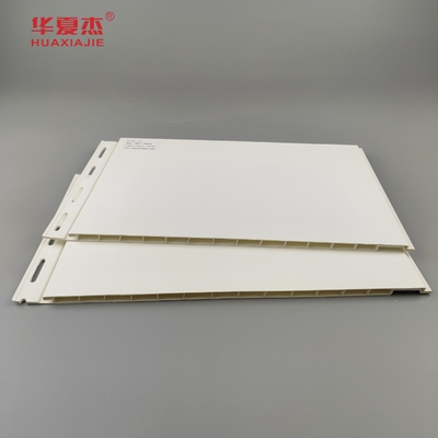 Panel de pared de PVC de alta calidad de 12' duradero 96% decoración de fábrica blanca