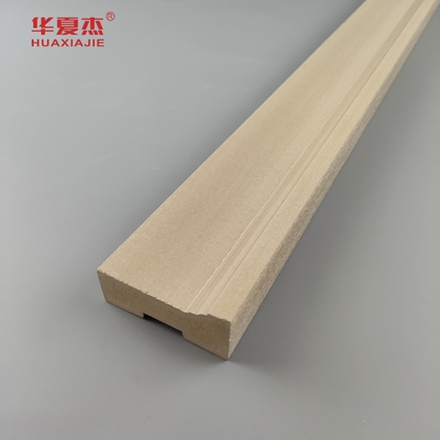 Venta caliente buen precio molde de ladrillo wpc 3'' madera molde de ladrillo wpc 2' marco de puerta wpc decoración interior