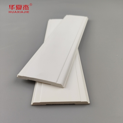 Precio bueno Pvc Mull Strip 2-1/2 Wpc Moldeado Blanco Liso Pvc Mull Moldeados Decoración para el hogar y la oficina