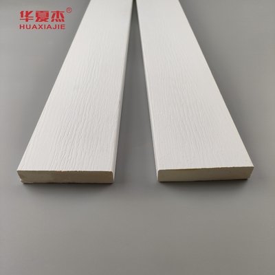 Inicio Panel de recubrimiento de PVC blanco libre de plomo En el interior de la tabla de PVC granos de madera o moldes exteriores