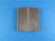 Suelo de madera compuesto del Decking del PVC del café del suelo del Decking del PVC del antimoho