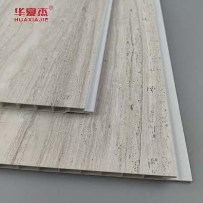 Diseño chino Estampado en caliente Panel de pared de PVC y panel de techo Granos de madera de alto brillo