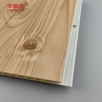 Panel de pared de Wpc laminado paneles de Wpc duraderos de diseño moderno tableros de Wpc fácil de instalar