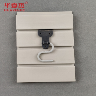 PVC liso Slatwall de la estantería/del garaje de pared del garaje con el Pvc celular para la fábrica