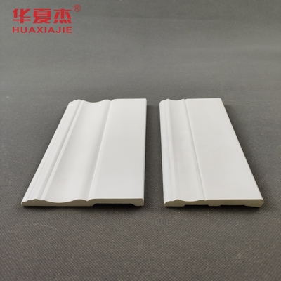 1" x 4" perfil del ajuste del PVC de la prenda impermeable del tablón del ajuste para el interior, ningún combeo