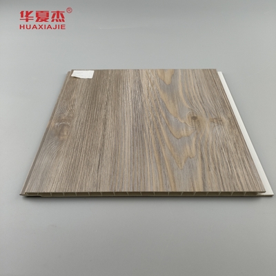 Venta directa de fábrica Panel de pared de PVC de madera laminada Granos de madera de PVC de decoración Panel de techo residencial / de oficina