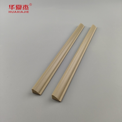 Acristalamiento Wpc de alta calidad lateralita Perlas Naturaleza Color de madera Wpc moldeado para la decoración de edificios