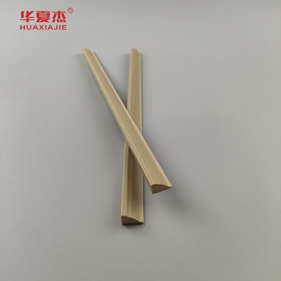 Acristalamiento Wpc de alta calidad lateralita Perlas Naturaleza Color de madera Wpc moldeado para la decoración de edificios
