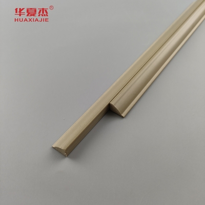 Acristalamiento Wpc de alta calidad lateralita Perlas Naturaleza Color de madera Wpc moldeado para la decoración de edificios