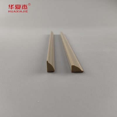 Acristalamiento Wpc de alta calidad lateralita Perlas Naturaleza Color de madera Wpc moldeado para la decoración de edificios