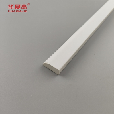 El molde de zapatos de moldeado de PVC más vendido vinilo blanco de 12 pies 19x12mm perfil de PVC ecológico