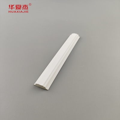 Moderno diseño de separación de acabado de vinilo blanco 12' molde de PVC 22x6mm de espuma de PVC acabado y perfil