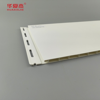Moderno diseño panel de techo de PVC de 12' panel de pared de color blanco hoja de PVC decoración de edificios interiores