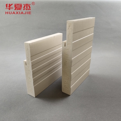 Cuadro de la puerta WPC impermeable de grano de madera