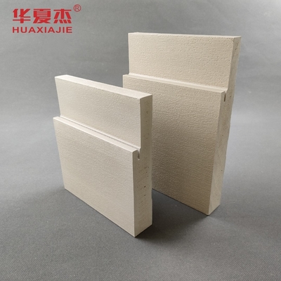 Cuadro de la puerta WPC impermeable de grano de madera