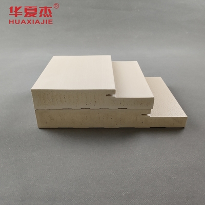 Cuadro de la puerta WPC impermeable de grano de madera