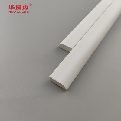El molde de zapatos de moldeado de PVC más vendido vinilo blanco de 12 pies 19x12mm perfil de PVC ecológico
