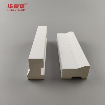 Precio de coste wpc Brickmold 2'' granos de madera pvc marco de puerta moldeo impermeable decoración para el hogar/oficina