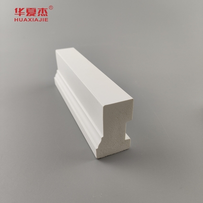 Precio de coste wpc Brickmold 2'' granos de madera pvc marco de puerta moldeo impermeable decoración para el hogar/oficina