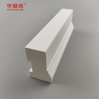 Precio de coste wpc Brickmold 2'' granos de madera pvc marco de puerta moldeo impermeable decoración para el hogar/oficina