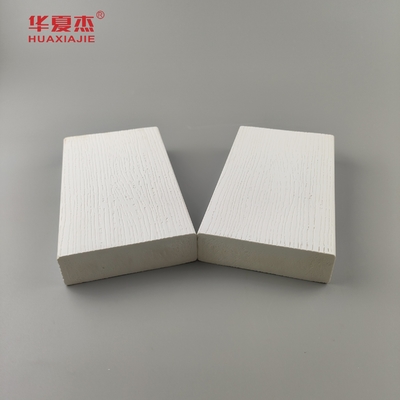 Gratuito plancha de acabado de vinilo blanco 5/4inx4inx12ft moldeado de espuma de pvc ecológico perfil de pvc para decoración residencial