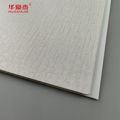 Ventas de fábrica paneles de pared de interior de PVC estampado en caliente granos de madera techo de PVC material de construcción a prueba de humedad