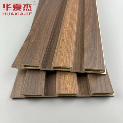 Grano de madera laminado de alta calidad panel de pared de pared de exterior de paneles de pared de pared de PVC para decoración residencial