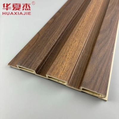 Grano de madera laminado de alta calidad panel de pared de pared de exterior de paneles de pared de pared de PVC para decoración residencial