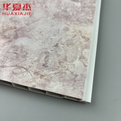 Panel de pared pvc de estampación en caliente perlesante duradero panel de decoración de mármol para decoración residencial de pared pvc