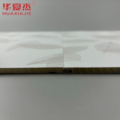 Panel de techo de impresión botánica Pvc para decoración de baños