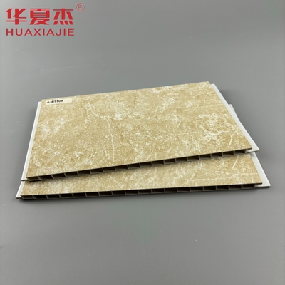 Mejor venta de mármol amarillo Pvc panel de pared impermeable Pvc hoja de mármol instalar fácilmente decoración