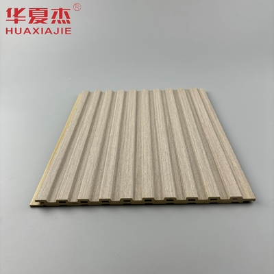 Panel de pared de madera de granos wpc más vendido panel de PVC laminado wpc panel de pared impermeable para decoración interior