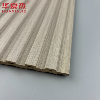 Panel de pared de madera de granos wpc más vendido panel de PVC laminado wpc panel de pared impermeable para decoración interior