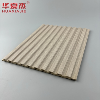 Panel de pared de madera de granos wpc más vendido panel de PVC laminado wpc panel de pared impermeable para decoración interior