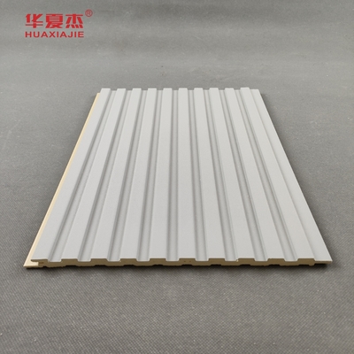 Panel de pared WPC impermeable de color mármol para decoración interior y exterior