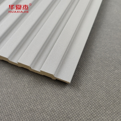 Panel de pared WPC impermeable de color mármol para decoración interior y exterior