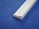 Perfil blanco del ajuste del PVC de la prenda impermeable del vinilo de la parada ciega para el interior