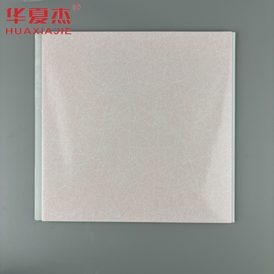 Estampado en caliente Tienda rosa Panel de pared de PVC de superficie alta brillo Panel de techo de PVC decoración interior Hotel