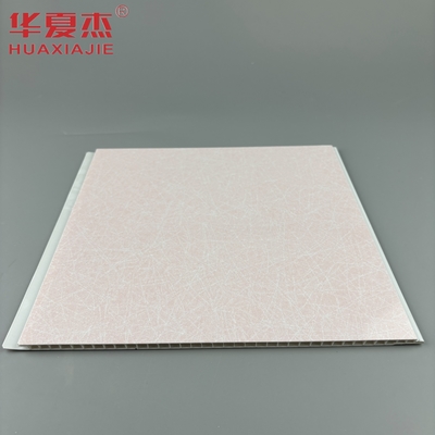Estampado en caliente Tienda rosa Panel de pared de PVC de superficie alta brillo Panel de techo de PVC decoración interior Hotel