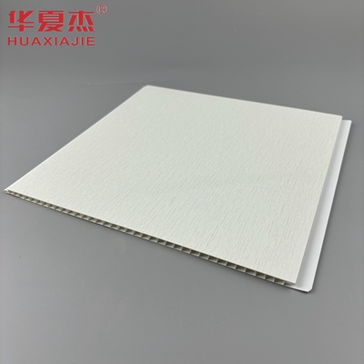 Plata base blanca con patrón metálico plateado con plata panel de pared de PVC Decoración de techo paneles de PVC para apartamento