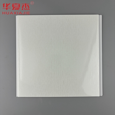Plata base blanca con patrón metálico plateado con plata panel de pared de PVC Decoración de techo paneles de PVC para apartamento
