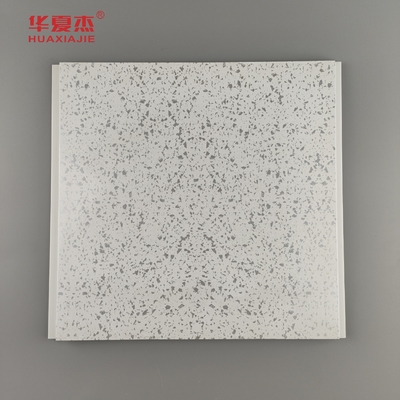 Estampado en caliente 250x8mm Panel de tablero de pared de PVC para decoración de apartamentos